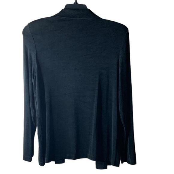 Vintage Draper's Damon's Open Front Cardigan Stretch Women Medium Long Sleeves - Picture 4 of 6